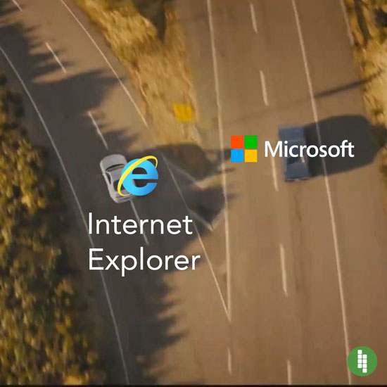 Vậy là từ nay Internet Explorer và Microsoft đã đường chia hai lối.