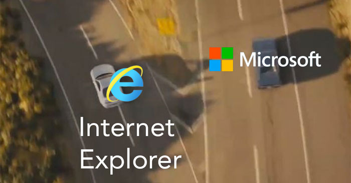 A series of funny memes when Internet Explorer was killed