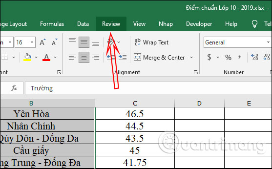 Cách khóa cột trong Excel - Ảnh minh hoạ 4