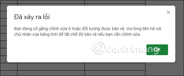 Cách khóa cột trong Google Sheets - Ảnh minh hoạ 6