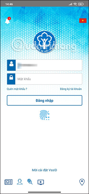 Đăng nhập tài khoản VssID