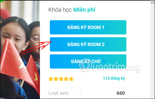 Đăng ký phòng học