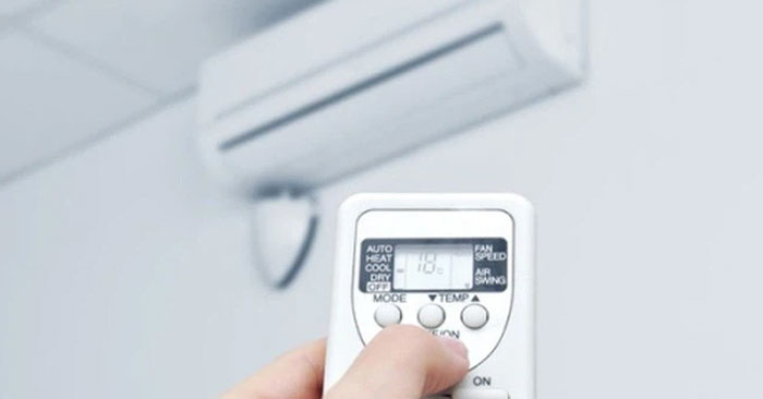 Không nên chỉnh nhiệt độ điều hòa quá thấp