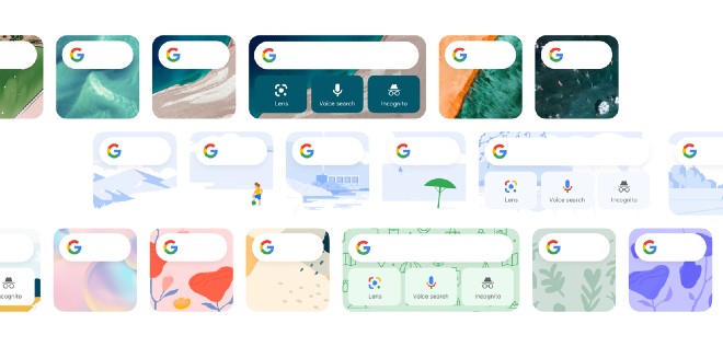 Widget Google Search với giao diện tuyệt đẹp trên iPhone