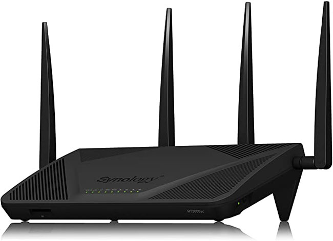 Router WiFi Gigabit băng tần kép Synology RT2600ac