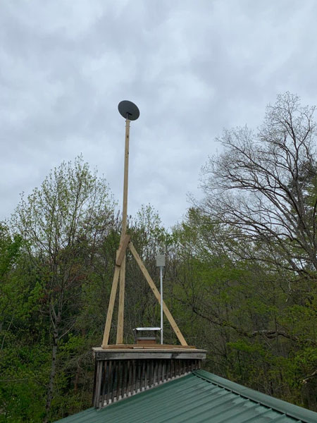 Lắp đặt đĩa Internet vệ tinh