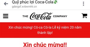 Cảnh báo: Xuất hiện đường link giả mạo Quỹ phúc lợi Coca-Cola trên Facebook, kích vào tài khoản bị 'bay màu'