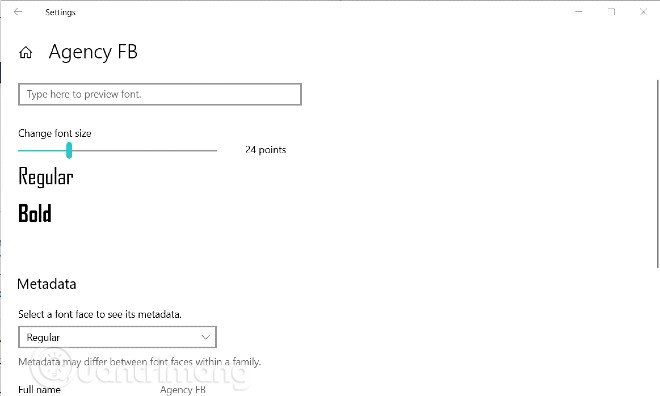 Thay đổi font chữ Windows 10 - Thể hiện sự khác biệt của bạn với các font chữ mới trên Windows