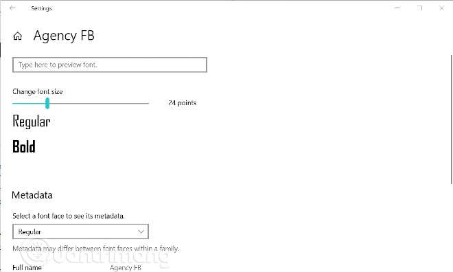 Làm Thế Nào Để Thay Đổi Font Chữ Windows 10 Mặc Định - Quantrimang.Com