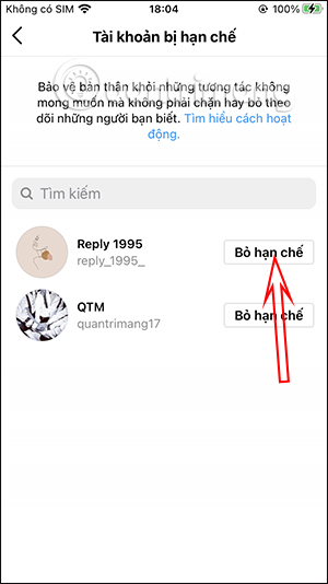 Cách hạn chế và bỏ hạn chế tài khoản Instagram - Ảnh minh hoạ 10