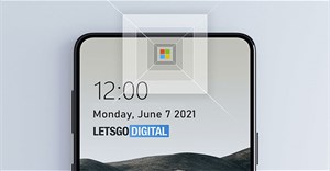 Microsoft đang ấp ủ một mẫu smartphone có camera ẩn trong logo khá độc đáo