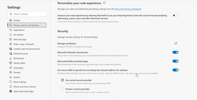 Enable or disable Microsoft Defender SmartScreen