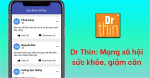 Cách sử dụng ứng dụng Dr Thin giảm cân, theo dõi chế độ ăn