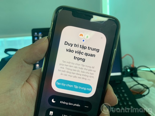 Chế độ Tập trung mới toanh trên iOS 15