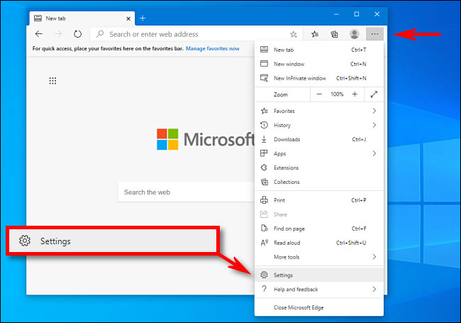 Cách cho phép hiển thị cửa sổ Pop-Up trong Microsoft Edge