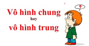 Vô hình chung hay vô hình trung mới đúng chính tả?