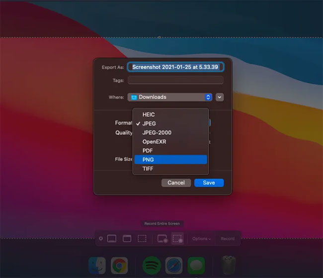 Chuyển đổi JPG sang PNG trên macOS