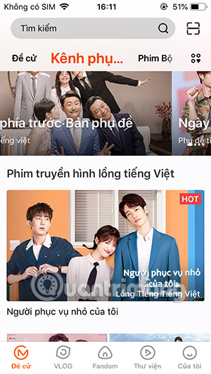 Kênh phim truyện