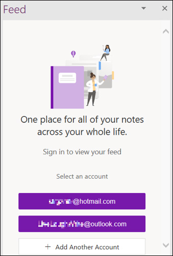 Cách sử dụng nguồn cấp dữ liệu trong OneNote - Ảnh minh hoạ 4