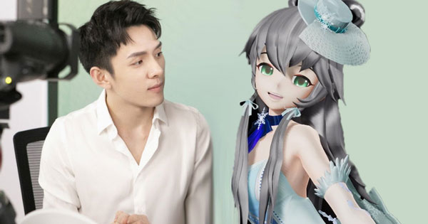 Tianyi xuất hiện trong một buổi livestream với "ông hoàng son môi" Li Jiaqi vào tháng 4/2020. Ảnh: YouTube.