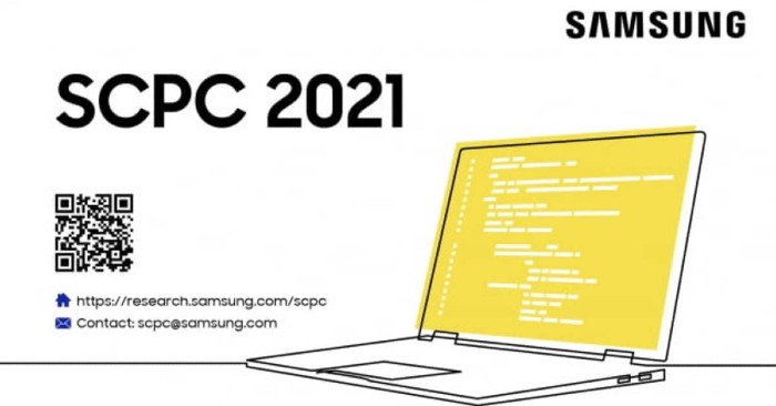 How to register for Samsung international programming tournament 2021, SCPC 2021 rewards, SCPC 2021 exam schedule