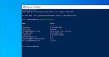 Cách kiểm tra phiên bản PowerShell trong Windows 10