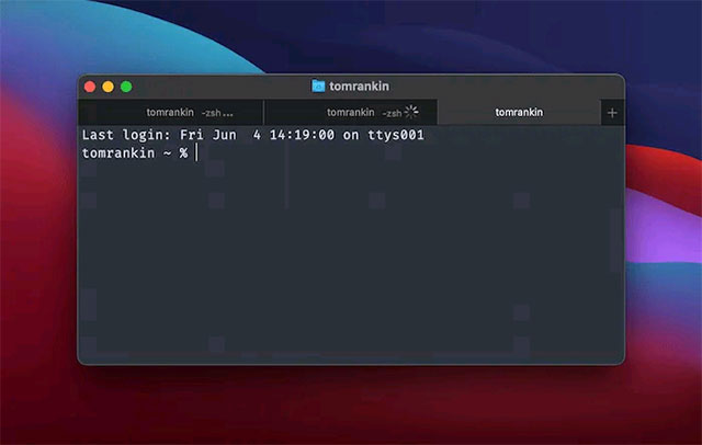 Mở nhiều tab mới trong MacOS Terminal