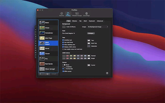 Tùy chỉnh macOS Terminal