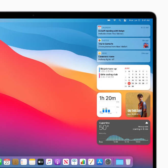 Bo tròn từ góc của MacBook tới những thứ trên macOS