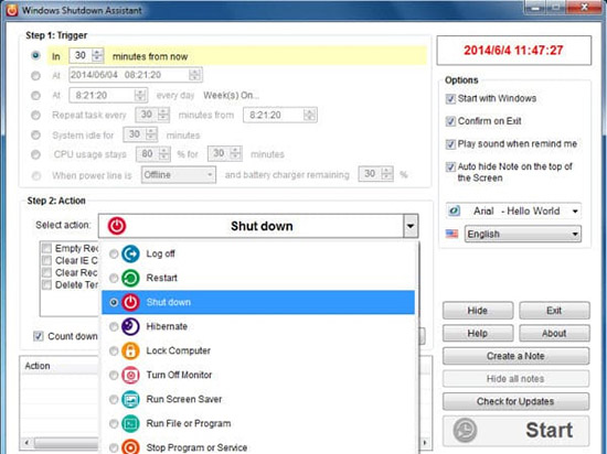 Windows Shutdown Assistant