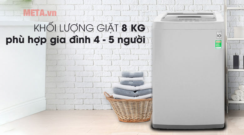 Máy giặt lồng đứng LG Smart Inverter T2108VSPM2