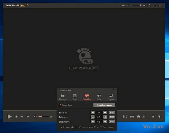 GOM Player Plus được thiết kế đặc biệt để hoạt động với video HD và hỗ trợ xem đa phương tiện 360