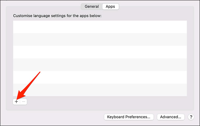 Nhấp vào dấu “+” 