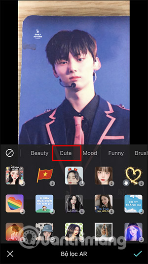 Chủ đề sticker Cuter
