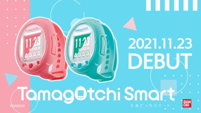 Phiên bản gà ảo Tamagotchi mới sẽ mang tên Tamagotchi Smart và có thể cung cấp một số tính năng cơ bản của smartwatch