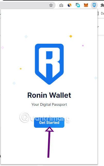 mở ví axie infninty