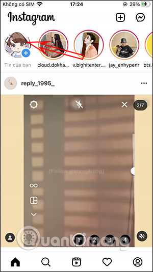 Cách tải filter Sunset hoàng hôn trên Instagram