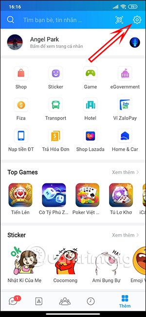 Cài đặt Zalo