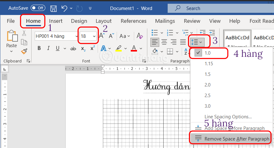 Hướng dẫn vẽ đường thẳng trong Word  Sử dụng công cụ Shapes