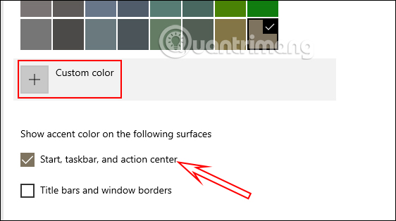 Điều chỉnh màu sắc