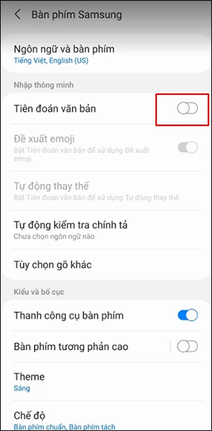 Tắt tiên đoán từ