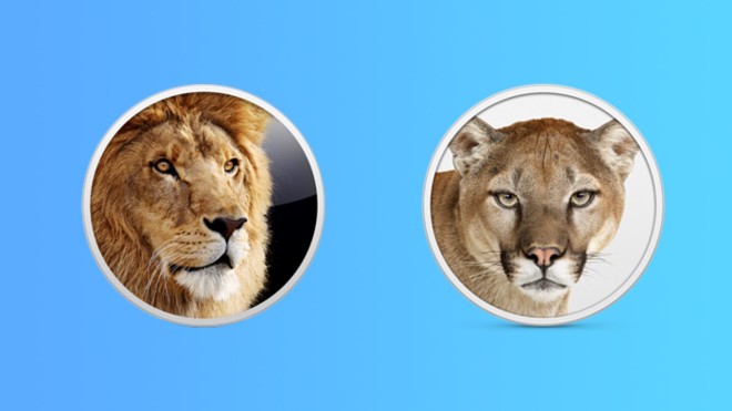 Apple chính thức cho phép tải miễn phí Mac OS X Lion và Mountain Lion