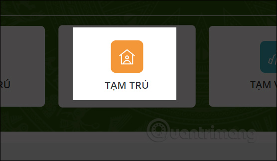 Tạm trú online