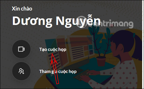 Tạo cuộc họp