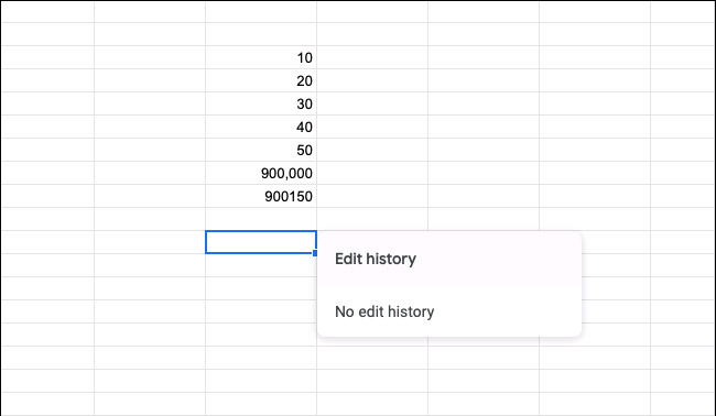 Cách xem lịch sử chỉnh sửa của một ô trong Google Sheets - Ảnh minh hoạ 2