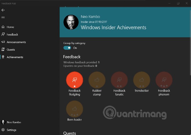 Cách báo lỗi Windows 11, gợi ý tính năng Win 11 cho người dùng Insider Preview mới nhất 10