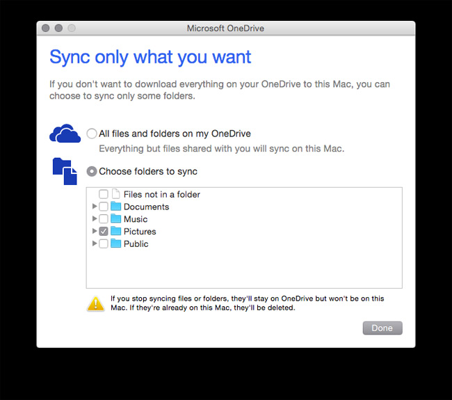 Microsoft OneDrive.