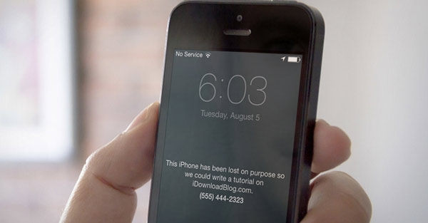Mở khóa iPhone bị trộm 