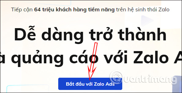Cách tạo tài khoản quảng cáo Zalo Ads
-QBB