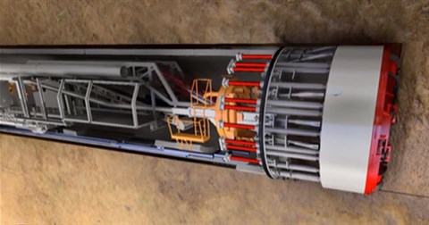 Cách cỗ máy đào đường hầm lớn nhất Trung Quốc nặng 3.000 tấn khoét sâu vào lòng đất